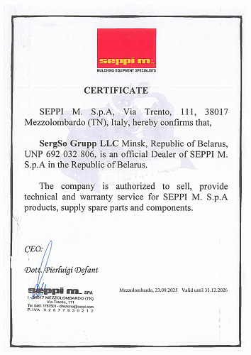 Seppi M_Certificate