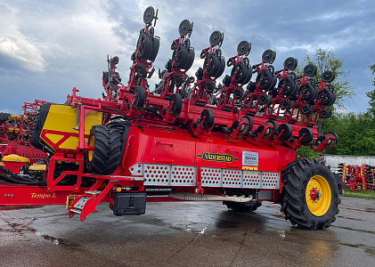 Väderstad Tempo L16 Central Fill + BioDrill 500 | ДЕМО